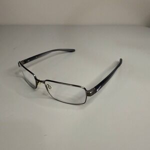 Nike Eyeglasses 8195 050 Matte Gunmetal Gray Rectangular 58-18 140 Frame Only